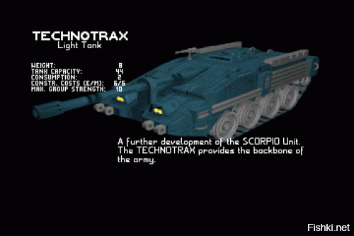 Strv 103 - прикольная штука, он даже в игре Battle Isle 2 был чудом инопланетной техники.