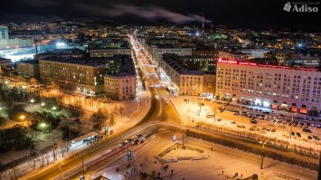 Мухосранск это,а не Мурманск!
Вот Мурманск: