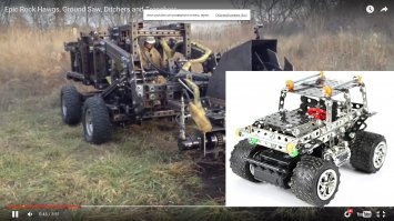 Невероятные Камнедробилки, Земляная Циркулярка и Траншеекопатель