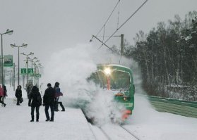    Зима — это шедевр на фотографии