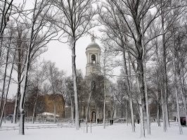    Зима — это шедевр на фотографии