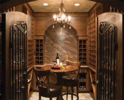 А это потайная комната в погребочке.