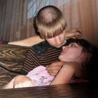 Я кажется знаю откуда черпались идеи для причесок..