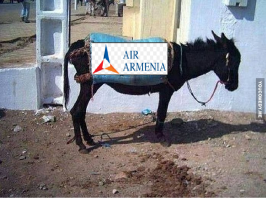 Твой друг, скорее всего на чем-то таком "летал" в свой Ереван: