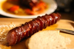 вся еда, которую ели в чехии, была изумительно вкусной... так же, как и пиво