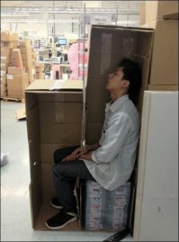 Начальник попросил подчинённых украсить офис, и вот что у них получилось