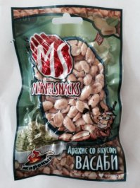 не поверишь - арахис и чипсы с васаби у нас продают давно, многие едят и даже не замечают
