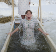 А что так слабенько, в ванночке детской? А как же в прорубь?