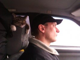 Мой друг тоже любит путешествия :) Тут он мелкий ещё, сейчас кабан.