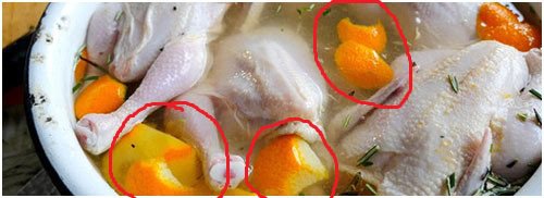 цедру лучше натереть на тёрке...