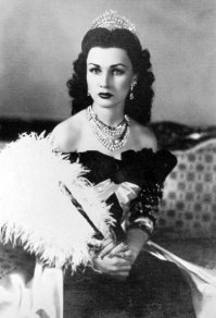 Фавзия Фуад, королева Ирана и Египта, 1939 год.