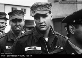 1.Элвис Пресли. 2. До того как стал королем рок-н-ролла, работал водителем грузовика. Обеденный перерыв, 1950-е. 3. Во время службы в Армии.
