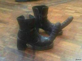 и в таких ботинках