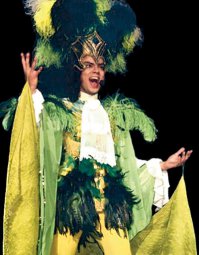 уж прям, Киркоров -тигр! 
Петух он гамбургский.