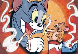 Да "ах.уеть теперь" - Волк, видите ли, КУРИТ! :)
А ихний Том, значит, ингаляции принимает? Для улучшения здоровья, надо понимать? :)