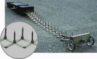 Автоматическое устройство принудительной остановки транспорта - 
автозаградитель "Гарпун"