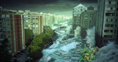 Вот как-то не хватает здесь людей, мутантов, Красной армии, чего-то живого.Я бы так