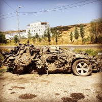 машина после наводнения