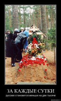 Алех а вы не удивляетесь, что люди умирают даже тогда когда Онищенко ни о каком гриппе не верещит, только эти смерти в отличии от гриппозных сверхдоходов не приносят. Поэтому о них тихо молчат...в тряпочку.