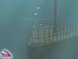 Затонувшие корабли под водой 