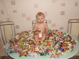 Другой вариант "в шоколаде", дитятко выросло на просторах Интернета :) Как вам такой шоколадный барон?