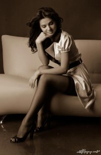 Миранда Керр на сеновале хороша. Красивые ноги... Вот :)