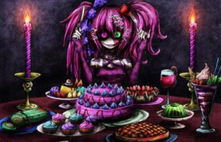 Вот смотрю на эти свечки и думаю: "Хорошо что автор предупредил, а то решился бы я своей девушке сделать ужин при свечах 14 февраля, да и купил бы такие свечки...А там такое...Это уж более к Хеллуину ближе..."