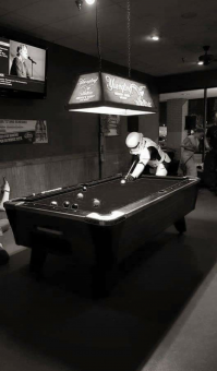 он не попадет по шару