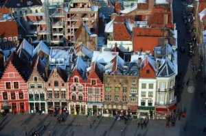 Бельгия. Брюссель. Подобный закон, подобная компоновка домов...