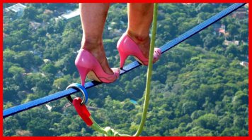 ... на гору она видать босиком поднималась, а туфли одела только на канате  Ноги пред съемкой нужно было все таки помыть