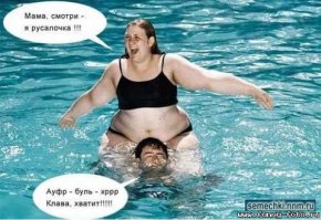 Подводные танцы цирковых артистов