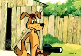 Просто фоткали с ружья :D