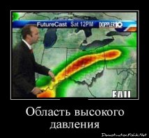 Прогноз погоды может быть очень интересным 