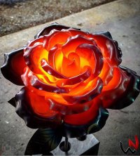 Кованая роза. Шаг за шагом