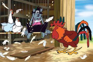 Этому псу ещё повезло, что петуха рядом не оказалось!