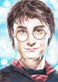 Поклонникам Поттера оставлю. Не фото, рисунок карандашами