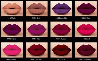 Визажисты отлично поработали и правильно подобрали Помаду !!!