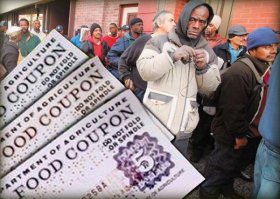 ипотека или аренда жилья (90% жителей страны не пенсионеров) 100 000 руб 
сука ну почему все мнят себе мистерами Твистерами  когда пишут про США 
Как сообщает американский новостной портал Cybercast News Service, количество бенефициаров, участвующих в программе получения дополнительной продовольственной помощи (SNAP) в виде талонов на питание, превышает 46 миллионов человек 38 месяц подряд.