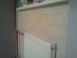 Клеим гипсовую плитку - имитация камня