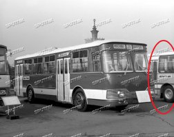 Что за автобус с модными колпаками? Не увидел его в полный рост на фотках. Пазик?