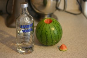 вот как надо с арбузом