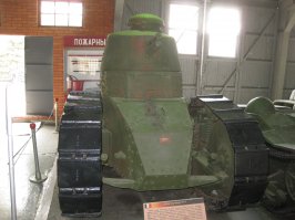 Молодцы!!!
Кстати, был в Кубинке: у оригинального французского FT-17 передние катки делались-таки деревянными: