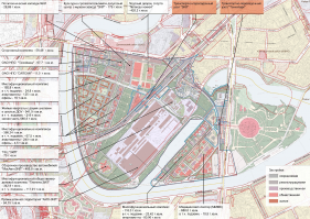 Вообще-то завод остаётся, сборка машин будет осуществляться. Цеха будут занимать меньшую площадь. 

На фото: Проект планировки территории завода "ЗиЛ". 
Вот ссылка: