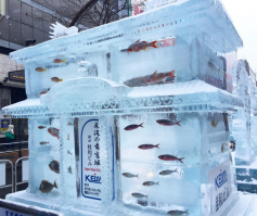 В Японии открылся крупнейший снежный фестиваль 