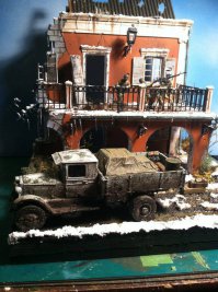 Молодцы ребята! диорамы красивые, и главное Память!
вот эта очень понравилась!!!