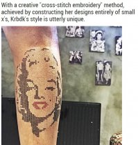 Минусят фанаты вышивания крестиком