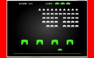 Классическую аркадную видеоигру Space Invaders воссоздали в реальной жизни