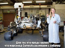 Синее небо на Марсе!! Копеечка на грунте!!! Целофаночка!!! Золотиночка!!! 
А робота умеющего работать в условиях радиации не создали до сих пор!
