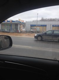 Потерял два часа из-за этой аварии, проползал тут в 09.35, фоткал уже на скорости