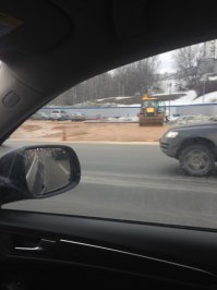 Потерял два часа из-за этой аварии, проползал тут в 09.35, фоткал уже на скорости